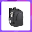 RIVACASE Tegal 8465 black Coated  ECO Travel  Laptop Backpack  17.3"