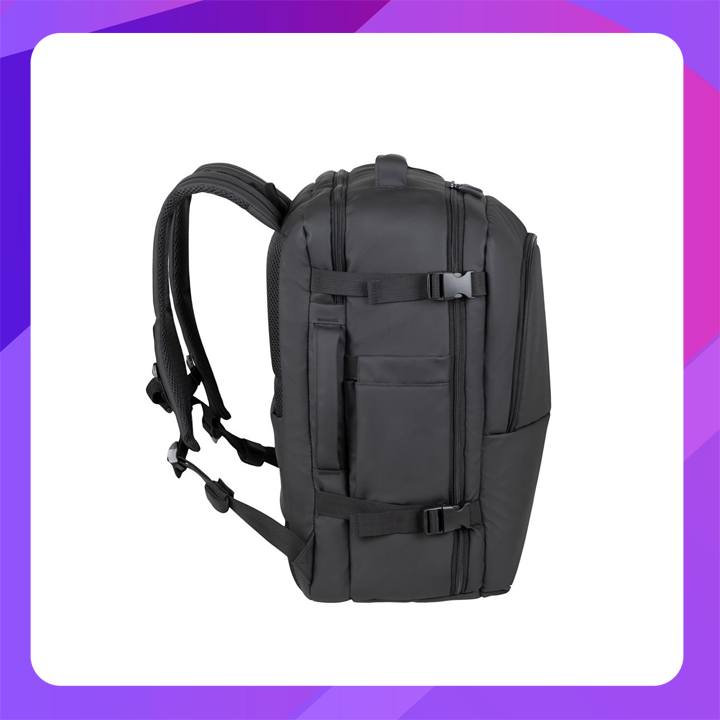 RIVACASE Tegal 8465 black Coated  ECO Travel  Laptop Backpack  17.3"