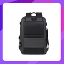 RIVACASE Tegal 8465 black Coated  ECO Travel  Laptop Backpack  17.3"