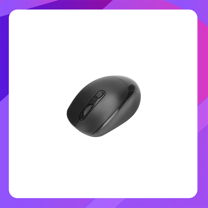 W192 Wireless Mouse - Black , White
