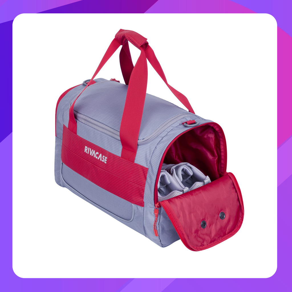 Mercantour 5235 grey/red 30L Duffel bag (Gym Bag)