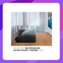 ViweSonic 4K HDR Ultra Short Throw Smart Laser Projector