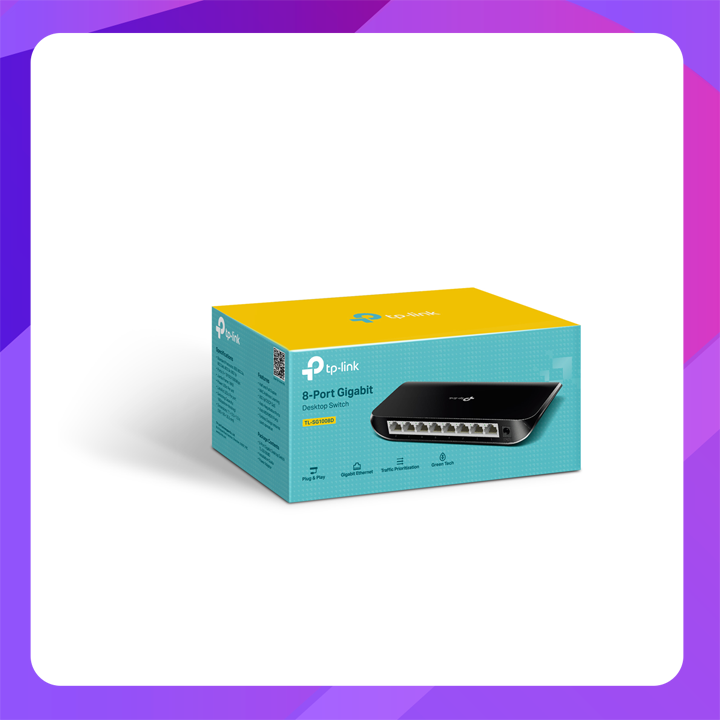 TP-Link Unmanaged Pure-Gigabit Switch (TL-SG1008D)
