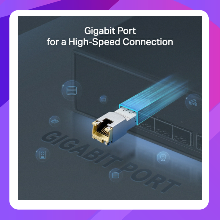 TP-Link 1000BASE-T RJ45 SFP Module