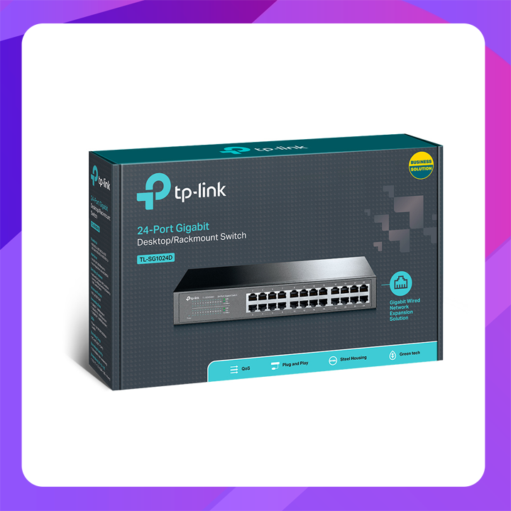 TP-Link Unmanaged Pure-Gigabit  Switch (TL-SG1024D)