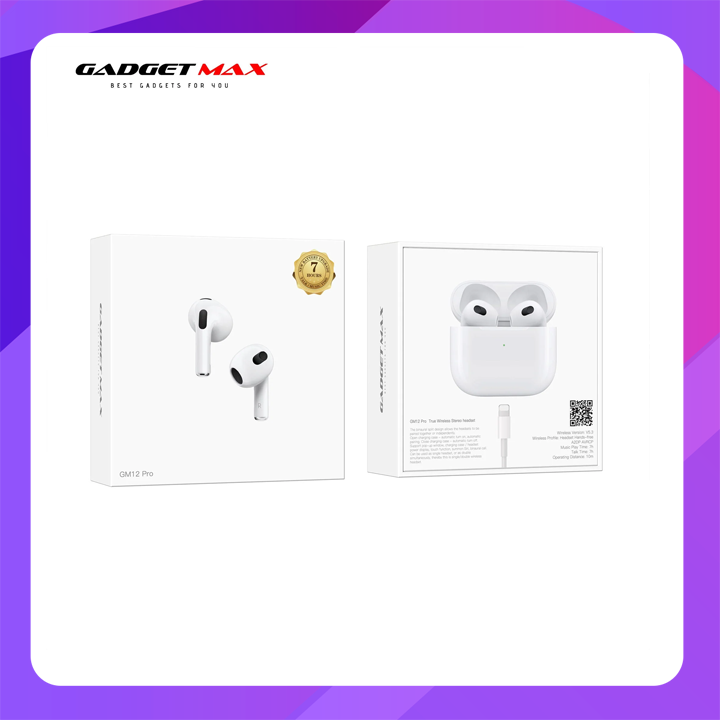 GADAGET MAX GM12 PRO TWS EARBUDS