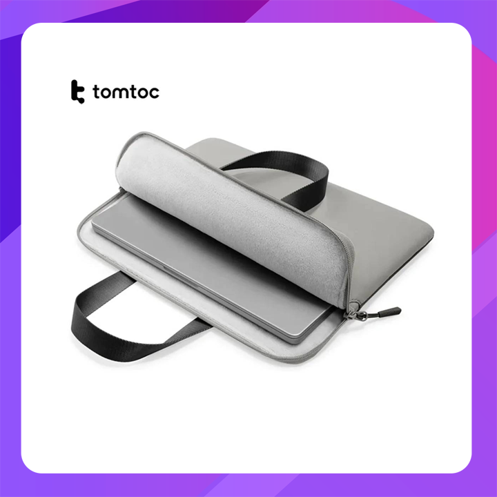 Tomtoc TheHer-A21 Dual-colorLaptop Handbag 16" (Gray)