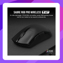 CORSAIR SABRE RGB PRO CHAMPION SERIES WIRELESS Gaming Mouse (CH-9313211-AP)