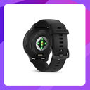 Garmin Venu 3 Advanced GPS Smartwatch Slate Stainless Steel Bezel with Black Case