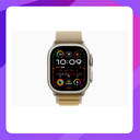 Apple Watch Ultra 2 (Cellular + GPS)-49mm -Natural Titanium Case With Tan Alpine Loop -Small