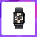 Apple Watch SE(2nd Gen) -40mm -Midnight Aluminum Case With Ink Sport Loop