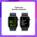 Apple Watch SE(2nd Gen) -40mm -Midnight Aluminum Case With Ink Sport Loop