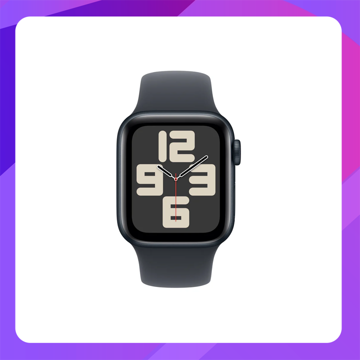 Apple Watch SE(2nd Gen) -40mm -Midnight Aluminum Case With Midnight Sport Band -S/M