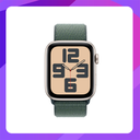 Apple Watch SE(2nd Gen) -40mm -Starlight Aluminum Case With Late Green Sport Loop