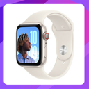 Apple Watch SE(2nd Gen) -40mm -Starlight Aluminum Case With Starlight Sport Band -S/M