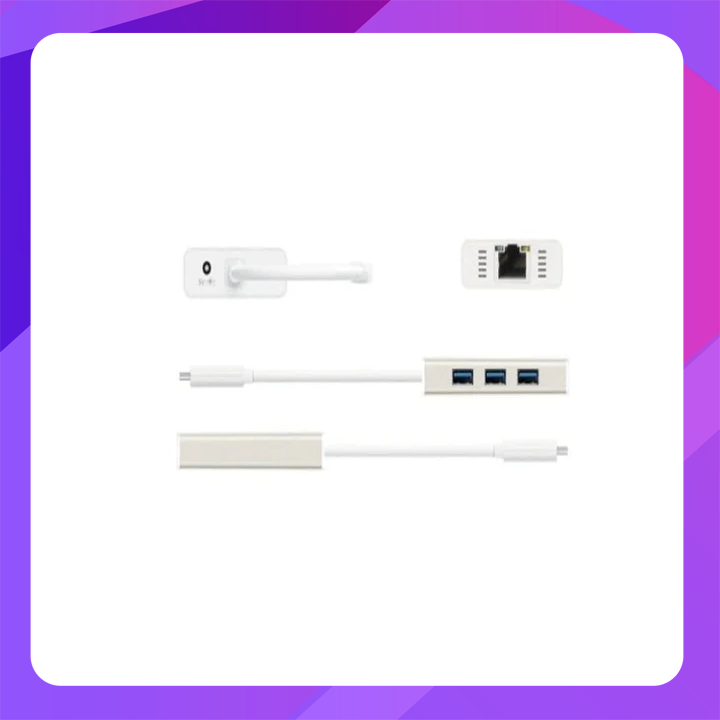 J5 Create USB Type-C Gigabit Ethernet & Hub Multi. Adapter