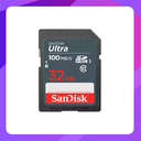 SanDisk Ultra SDHC, SDUNR 32GB, C10, UHS-I, 100MB/s R, 7Y