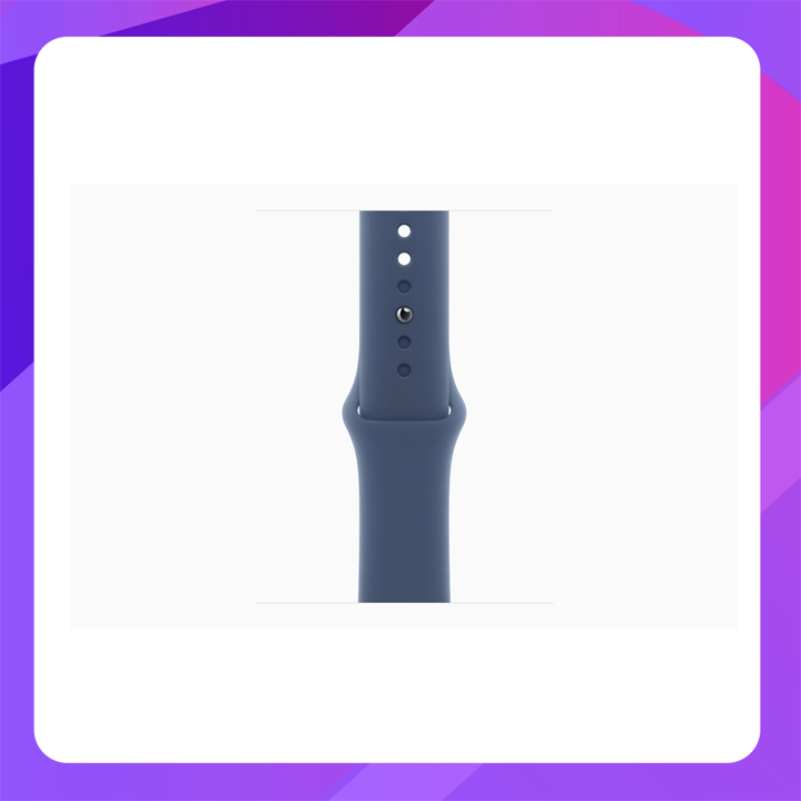 Apple Watch Series 10 (GPS) 42mm - Jet Black Aluminum Case With Black Sport Band-S/M