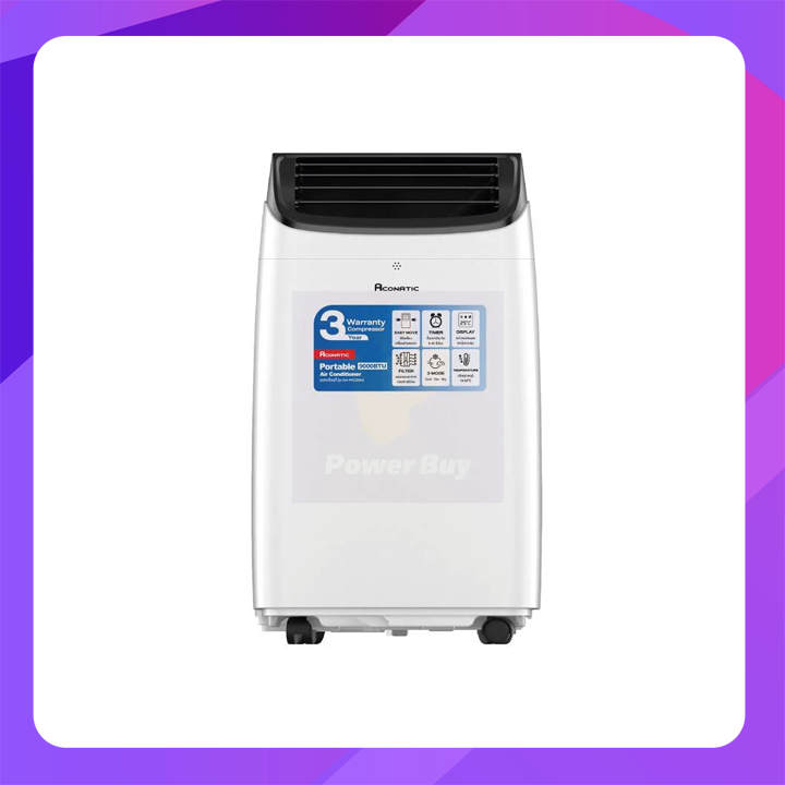 Aconatic Portable Air Conditioner AN-PAC09A3