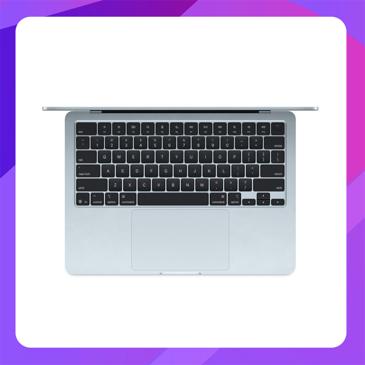 MacBook Air 15" 2025  -M4 (10C CPU / 10C GPU / 16GB / 512GB SSD) - Sky Blue
