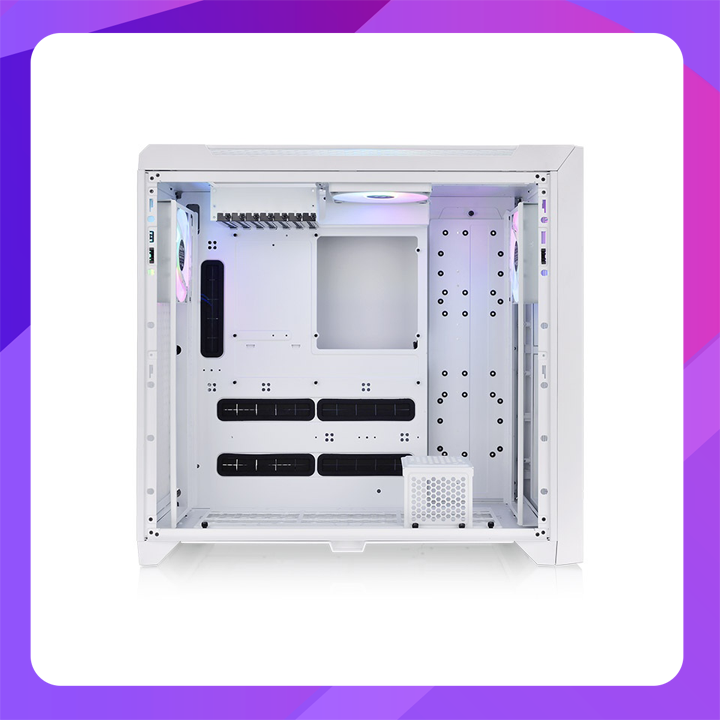 Thermaltake CTE C750 TG ARGB Snow Full Tower Chassis (White)