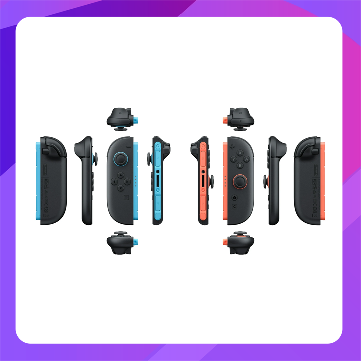 JOY-CON 2 (L)/(R) LIGHT BLUE/LIGHT RED