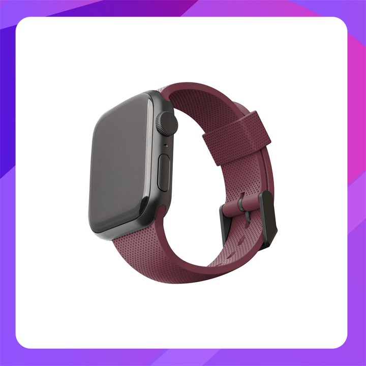 Apple Watch 38 / 40 DOT Sili UAG Strap (Aubergine)