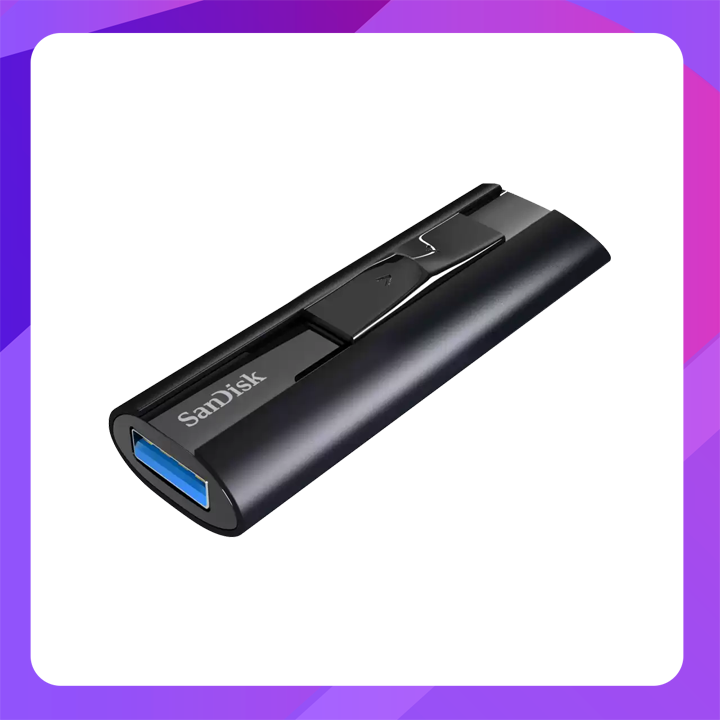 SanDisk Extreme Pro USB 3.2 Gen 1 Solid State Flash Drive, CZ880 256GB