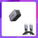 UGREEN 65W 3-Port PD GaN Fast Charger US (Space Gray)