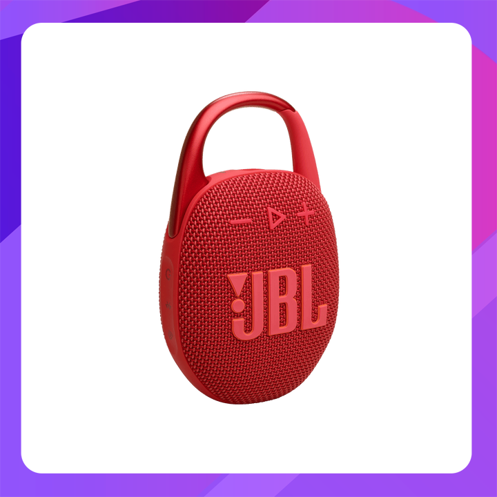 JBL Clip 5 Bluetooth Speaker ( Black / Red / Squad / Pink / Sand)