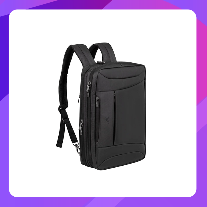 Charcoal black convertible Laptop bag/backpack 16"