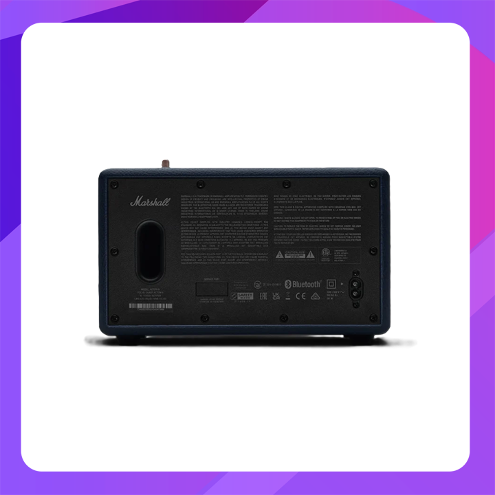 Marshall Acton III Bluetooth Home Speaker (Midnight Blue)