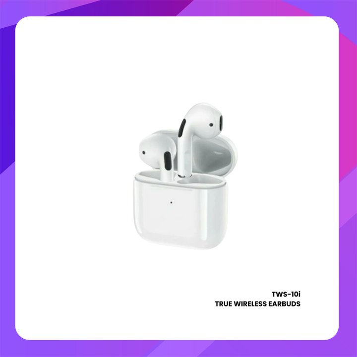 REMAX TWS-10i Bluetooth Wireless Earbuds - White