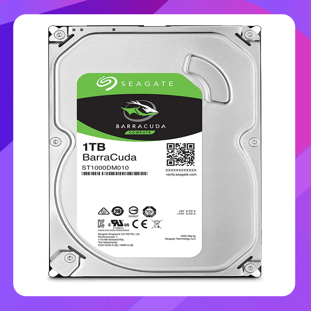 Seagate BarraCuda PC Internal HDD (1 TB)