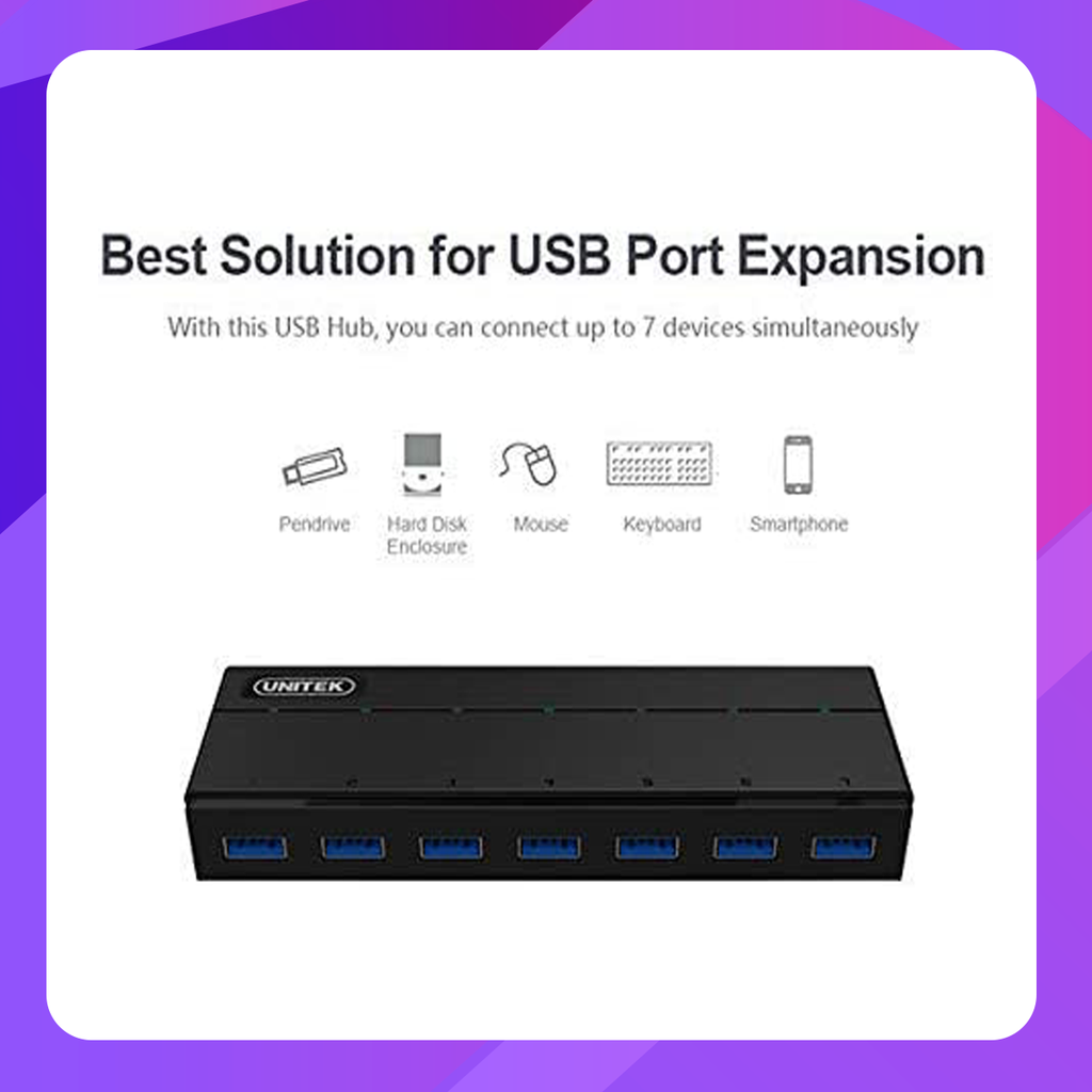 Unitek USB3.0 (7-Port Hub)