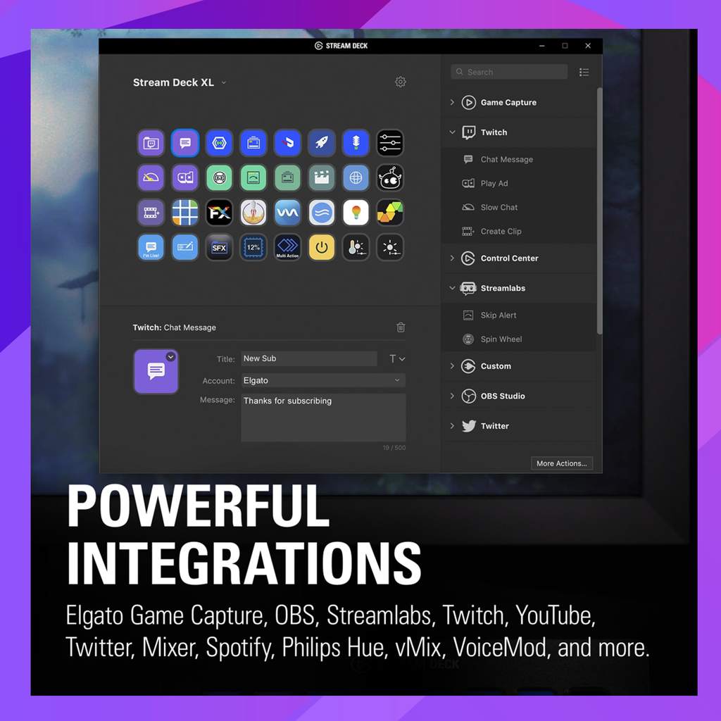 Elgato Stream Deck XL - Advanced Stream Control with 32 Customizable LCD Keys