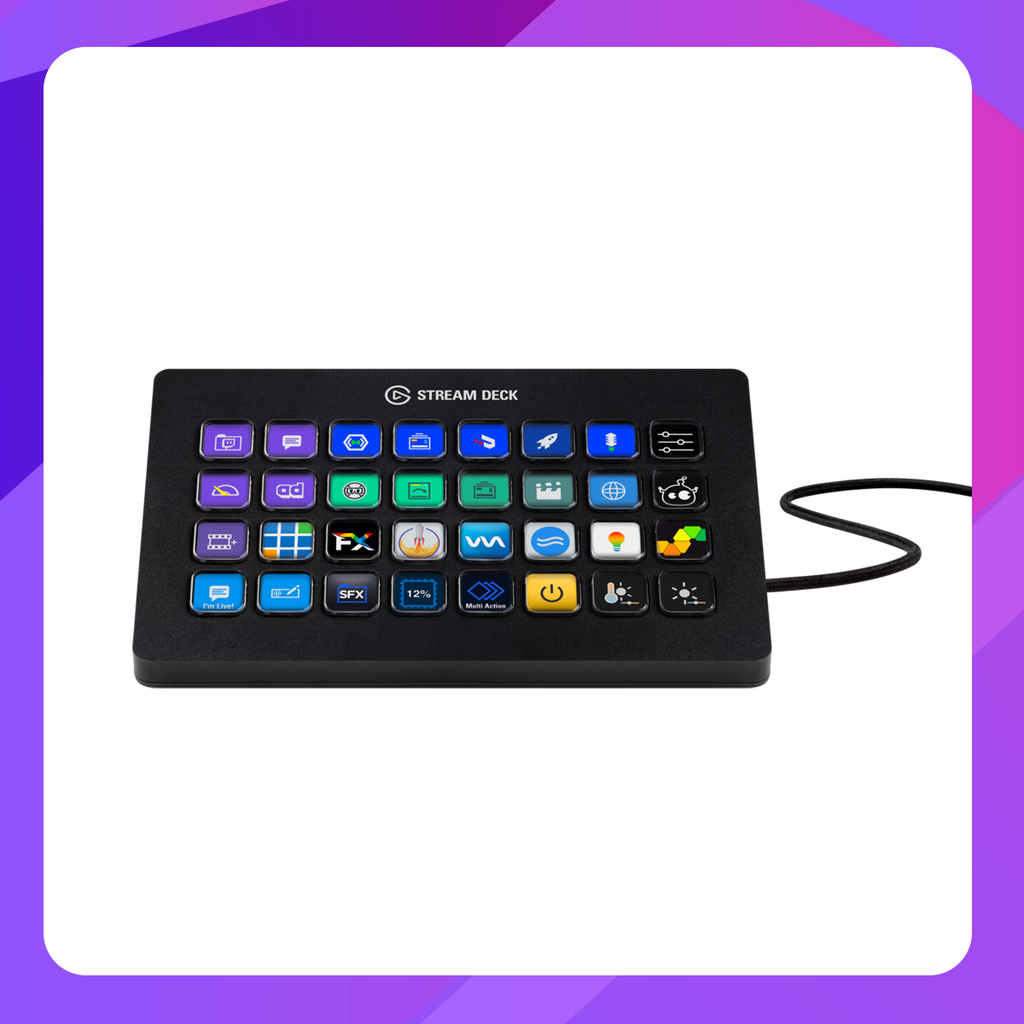 Elgato Stream Deck XL - Advanced Stream Control with 32 Customizable LCD Keys