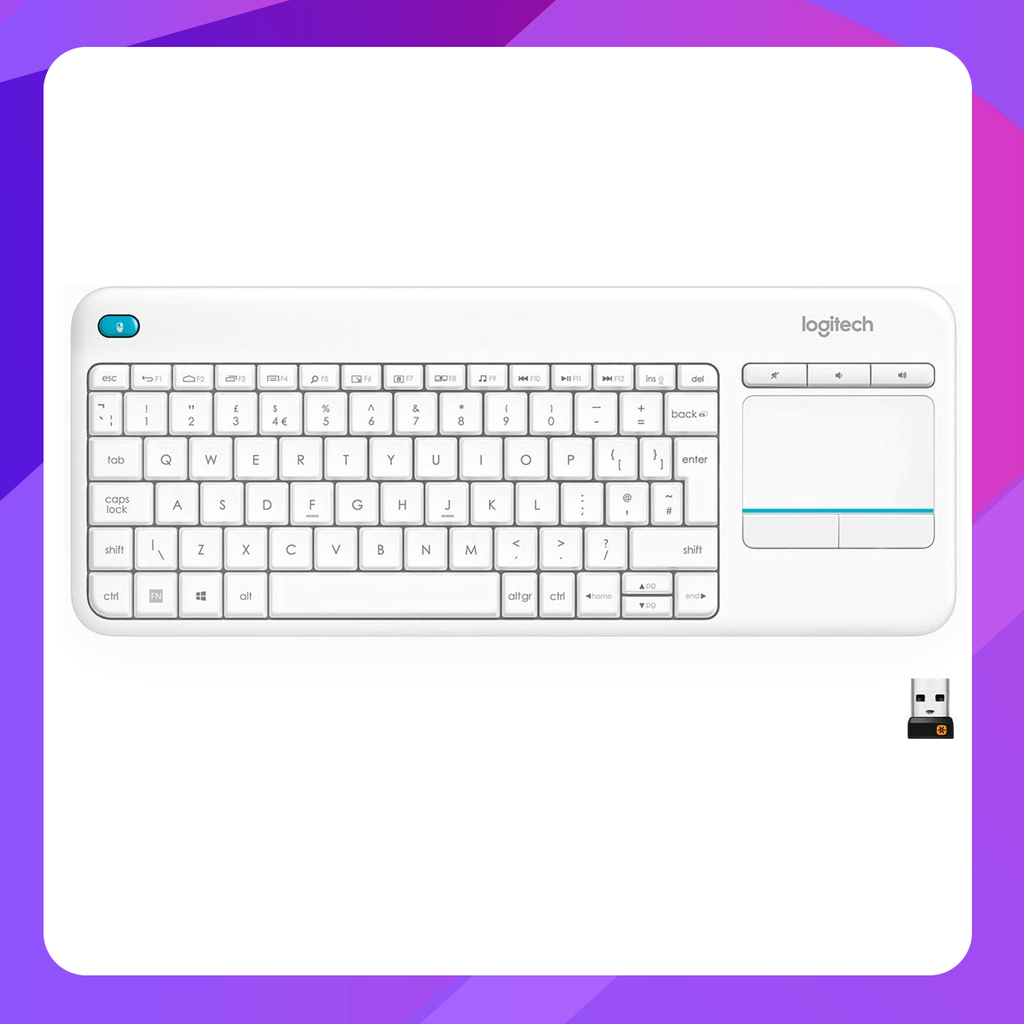 K400 Plus Wireless Touch Keyboard