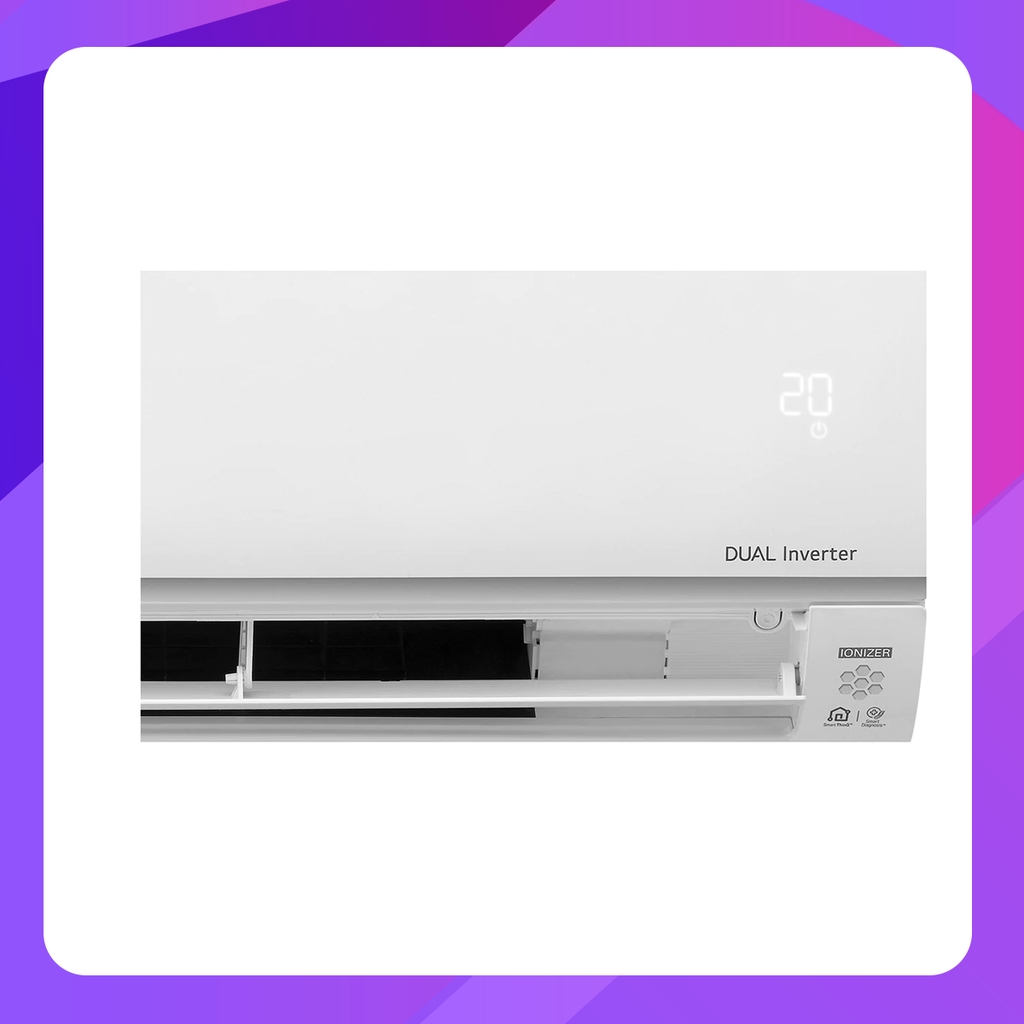 LG 2.5hp Dual Inverter Premium Air Conditioner with Ionizer and ThinQ™ Function