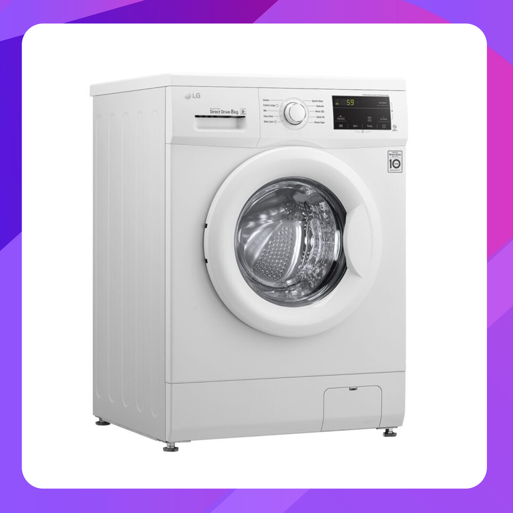 LG 8kg Front Load Washing Machine
