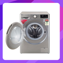 LG 9.0Kg, AI Direct Drive™ Washer with Steam™ & TurboWash™