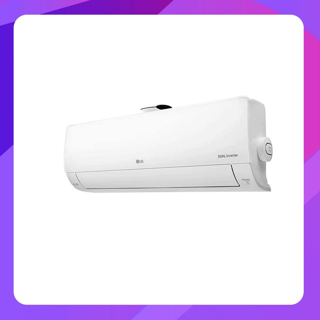 LG Inverter air conditioner DUAL COOL model IPQ13R1 size 11,300 Btu with Air Purification 