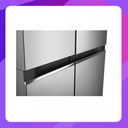 LG Net 655L Side-by-Side Platinum in Silver Finish Fridge