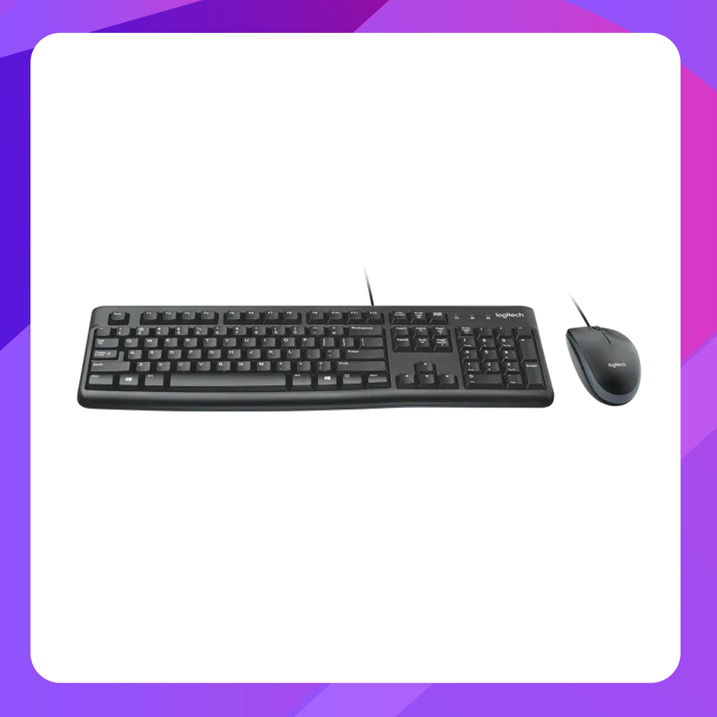 MK120 CORDED KEYBOARD AND MOUSE COMBO