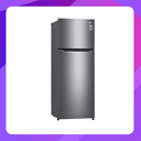 LG Nett 209L Top Freezer with Multi Air Flow & Smart Inverter Compressor, Dark Graphite Steel