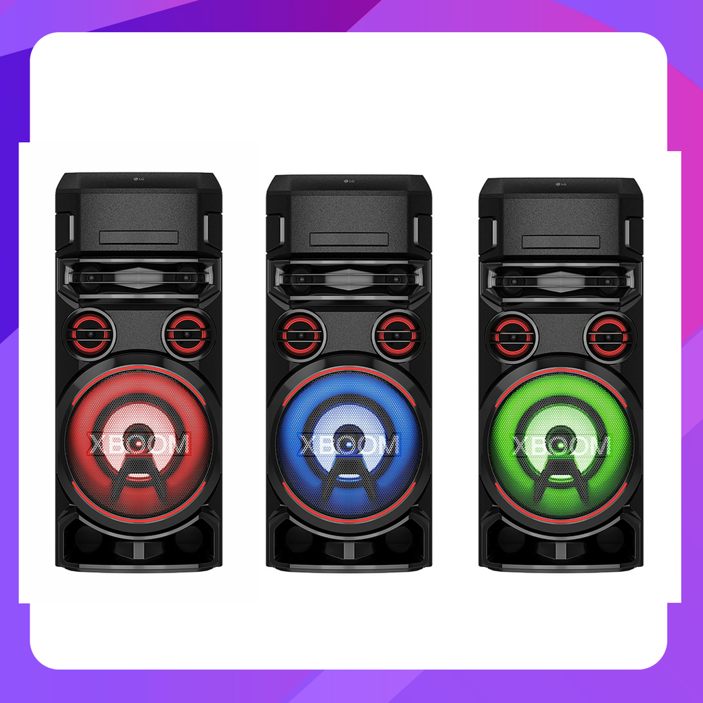 LG XBOOM ON7 500W One Body Speaker with Super Bass Boost, Karaoke & DJ Function
