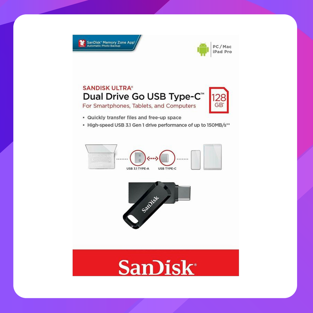 SanDisk Ultra Dual Drive Go USB Type-C™ 
