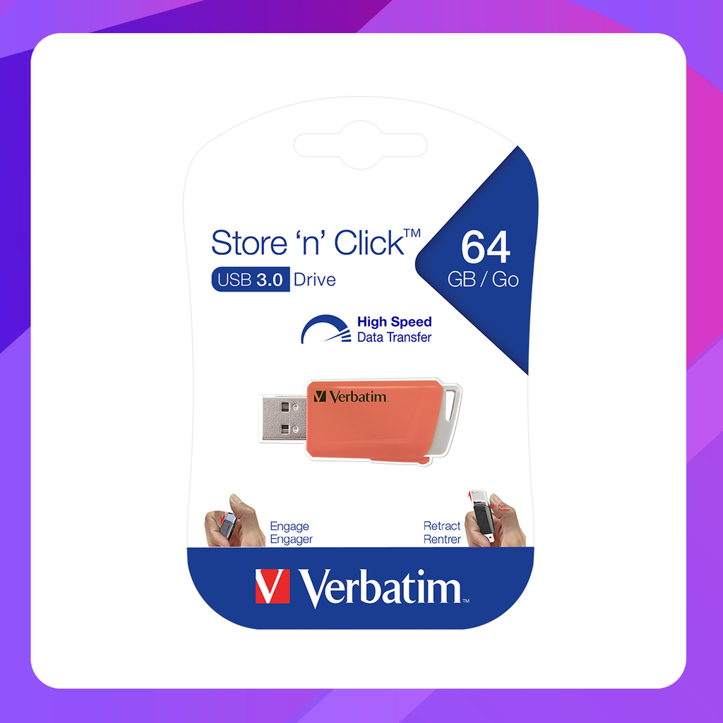 Verbatim Store ‘n’ Click USB 3.0 Drive