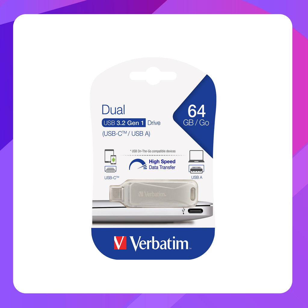 Verbatim Store’n’Go OTG USB 3.2 Gen1 Type-C