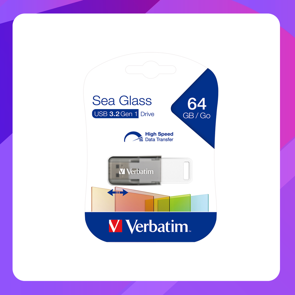 Verbatim Store’n’Go Seaglass USB 3.2 Gen 1 Drive 64GB